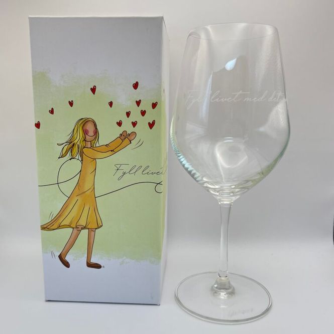 Hovedbilde Vinglass - Fyll livet med det som godt er