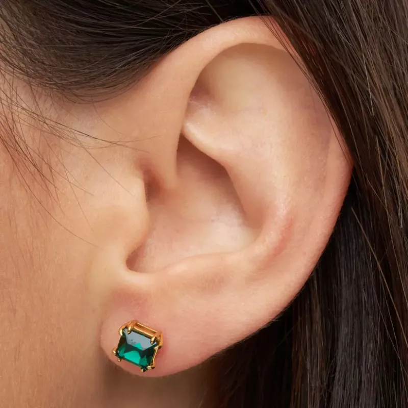 Gala Crystal Bling Øredobb Emerald 1 stk.